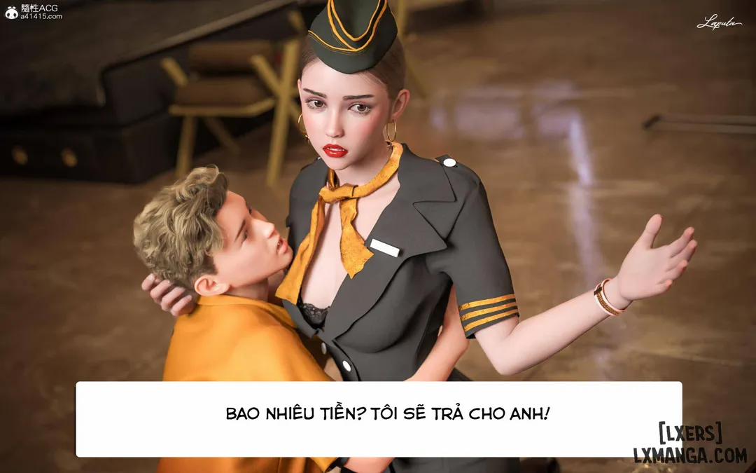 Ảo tưởng của nữ tiếp viên Oneshot trang 14