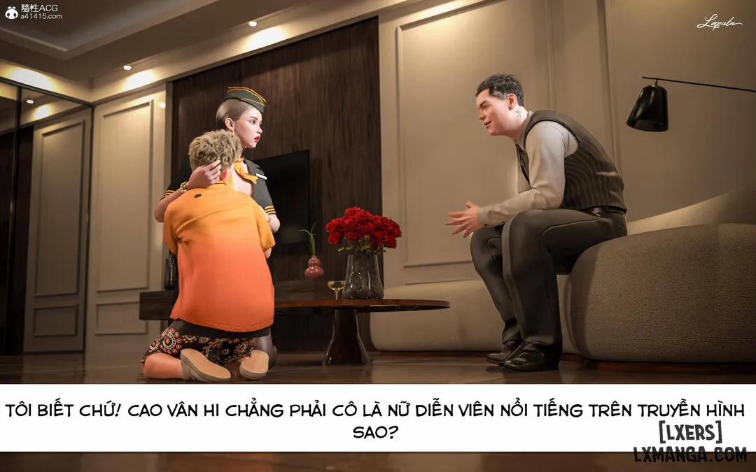 Ảo tưởng của nữ tiếp viên Oneshot trang 17