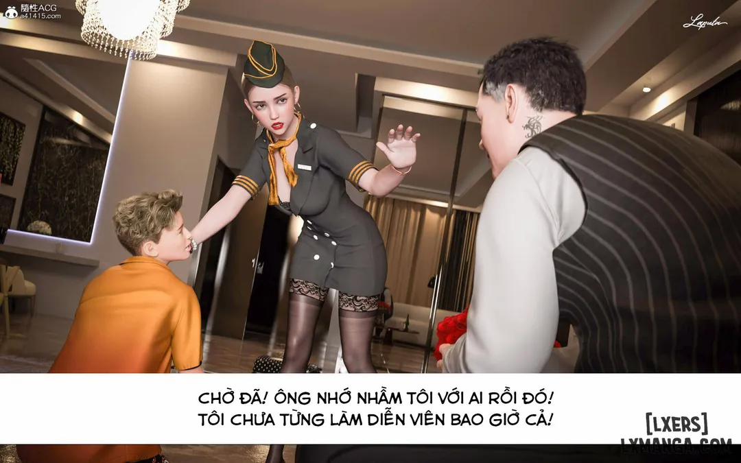 Ảo tưởng của nữ tiếp viên Oneshot trang 19