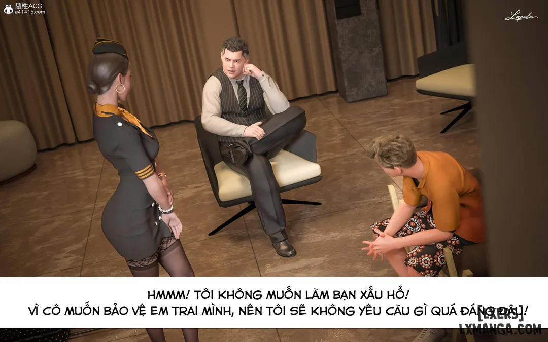 Ảo tưởng của nữ tiếp viên Oneshot trang 35