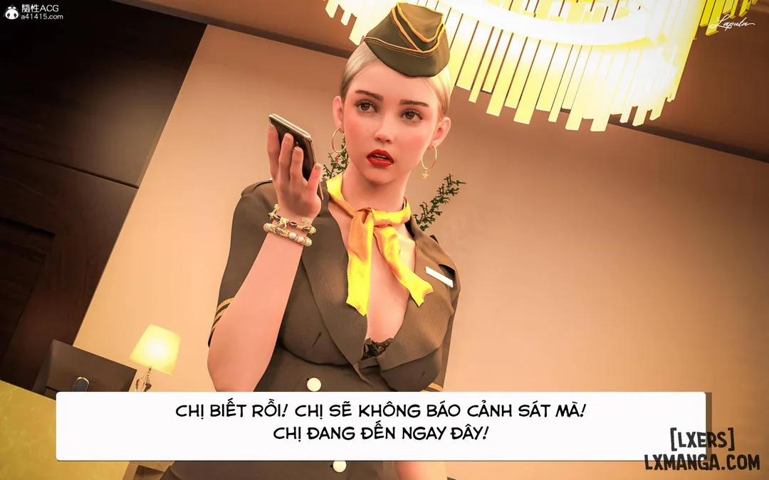 Ảo tưởng của nữ tiếp viên Oneshot trang 4