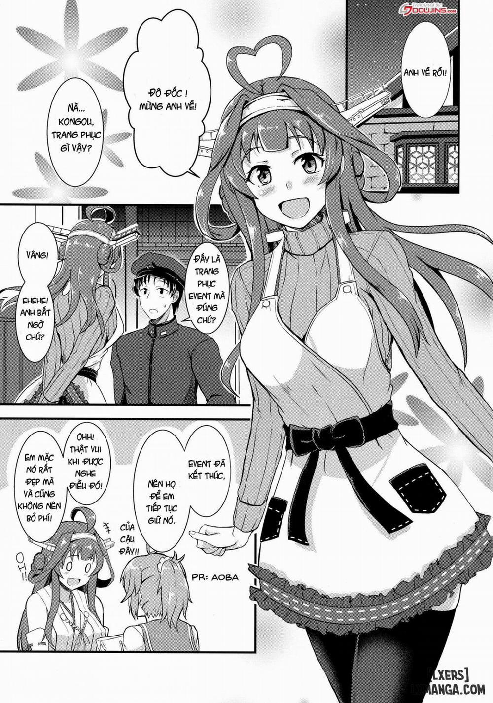 Apron Kongou no Osasoi Oneshot trang 3
