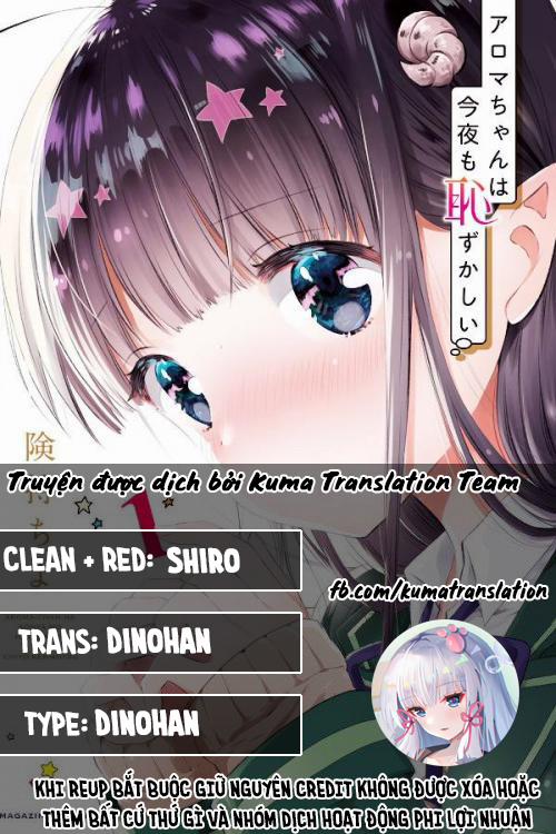 Aroma-Chan Wa Konya Mo Hazukashii 9 trang 0