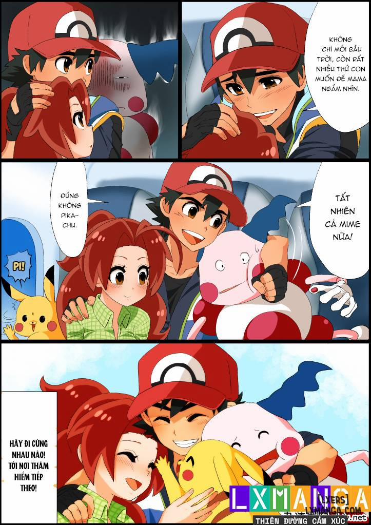 Ash X Delia Doujin Oneshot trang 20