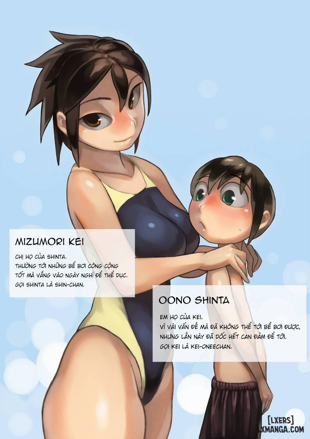 Asoko Ga Ookikute Nayandeiru Shota To Itoko No Onee-San Oneshot trang 1