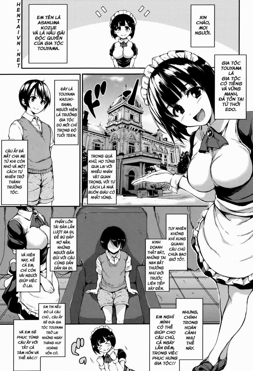 At Home Harem FudeoroSisters Kazuki Arc 0 Tsubaki 0 Himawari Open trang 1