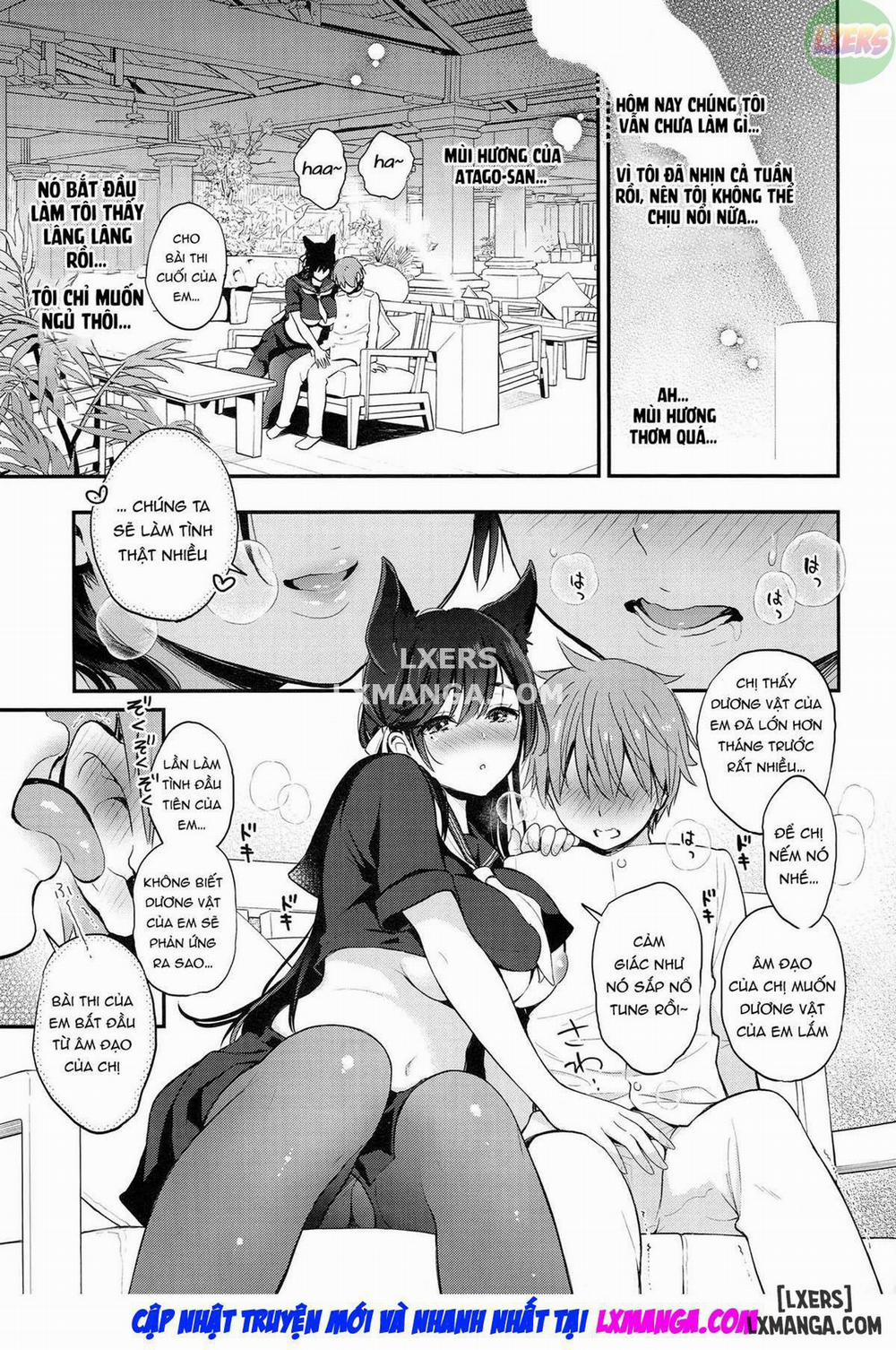 Atago no Ecchi na Shikikan Shiken Oneshot trang 11