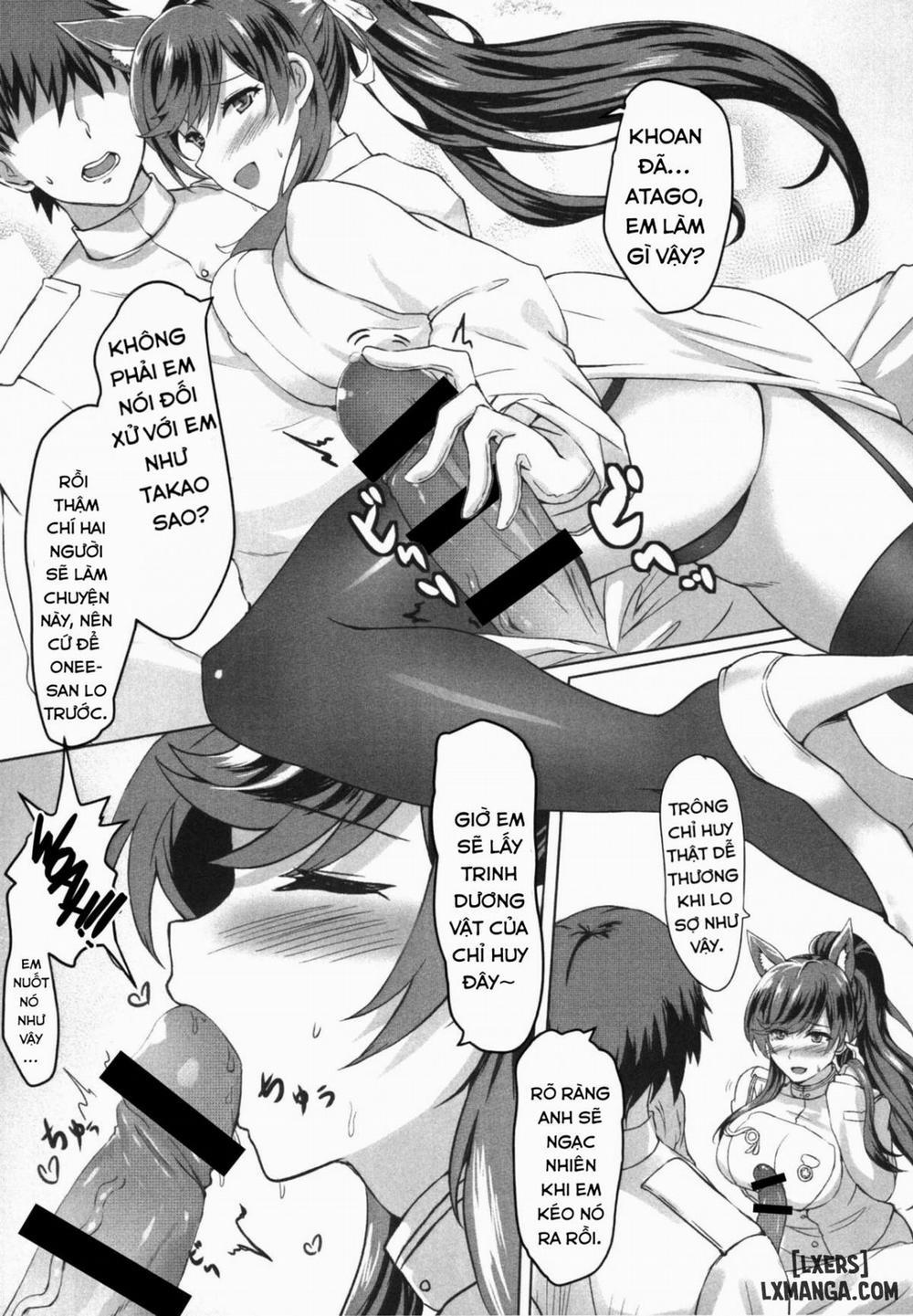 Atago-san! Kokuhaku no Houhou, Oshiete Oneshot trang 9