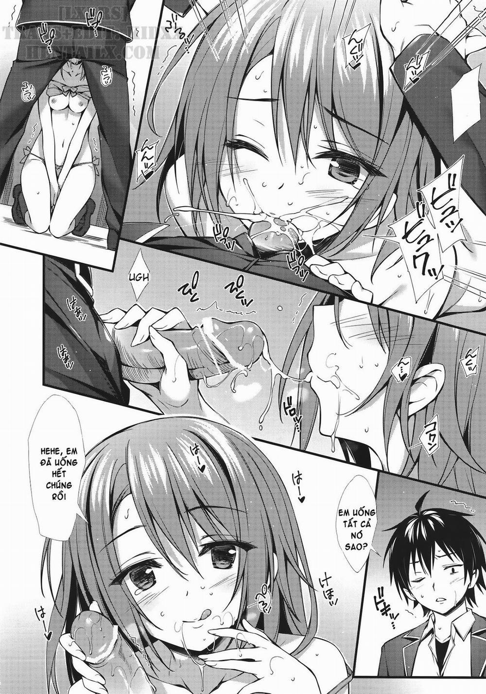 Atashi No Daisuki Na Senpai♥ (Yahari Ore No Seishun Love Come Wa Machigatteiru) Oneshot trang 8
