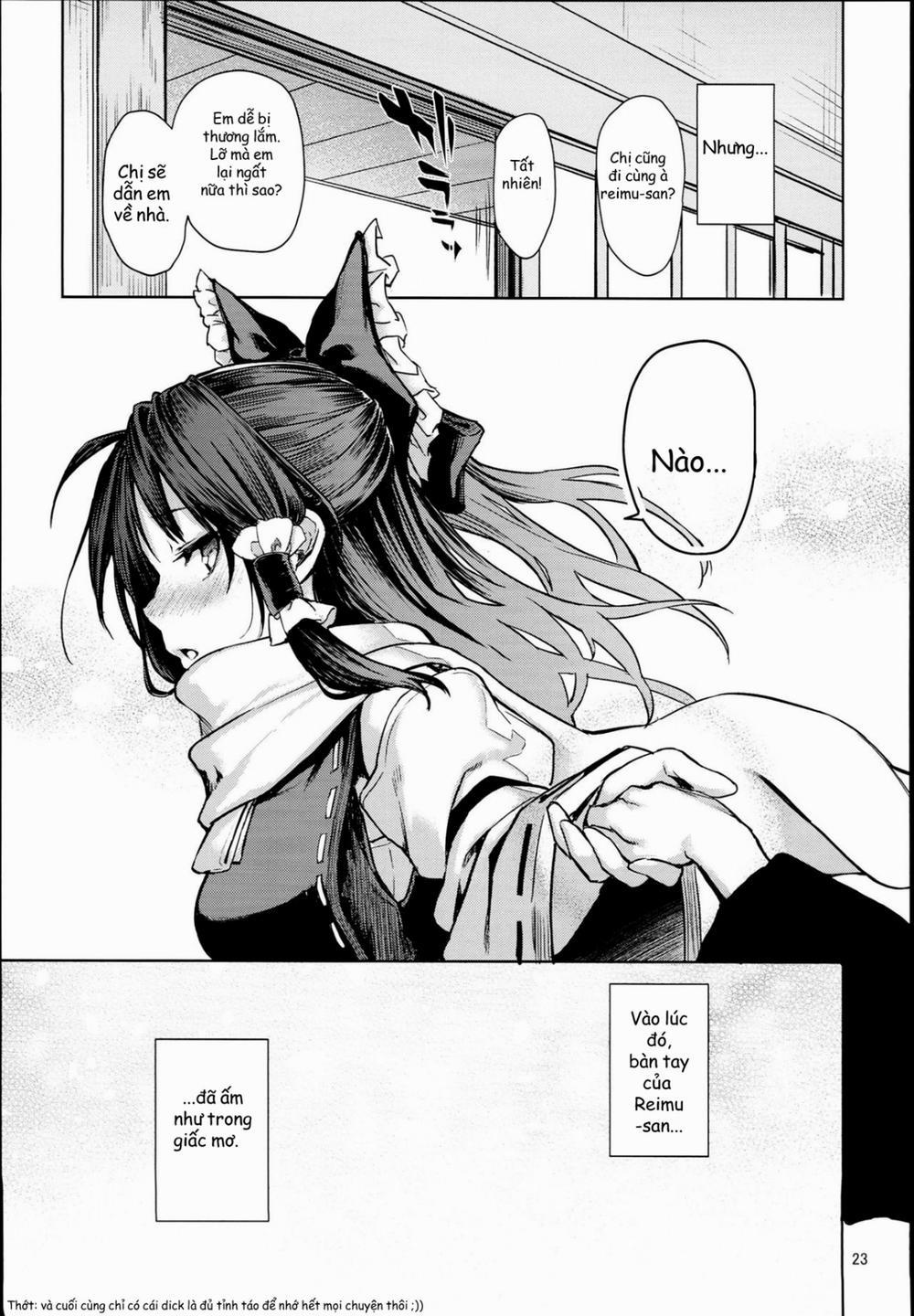 Atatame Jouzu no Reimu-san (Touhou Project) Oneshot trang 22