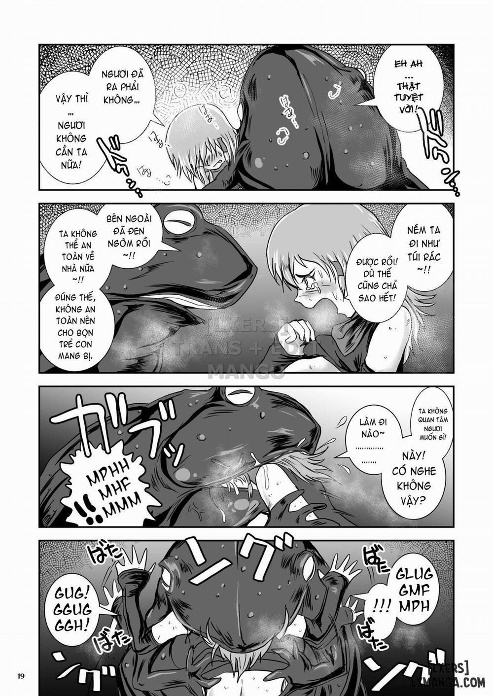 Atsui Suana de Ase-Ippai no Kaeru Kan Oneshot trang 18