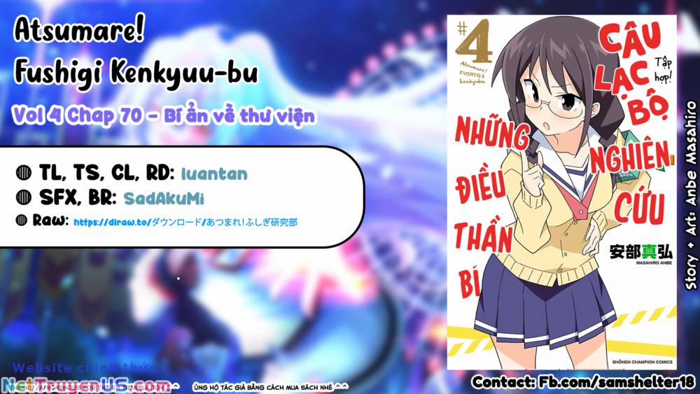 Atsumare! Fushigi Kenkyuubu 70 trang 8