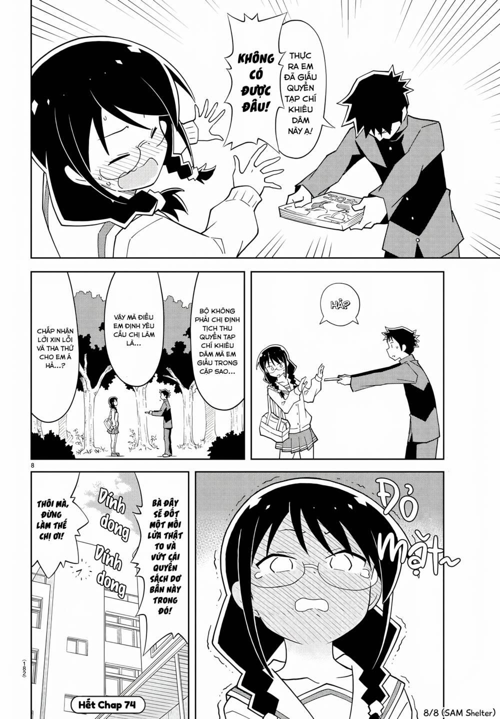 Atsumare! Fushigi Kenkyuubu 74 trang 8