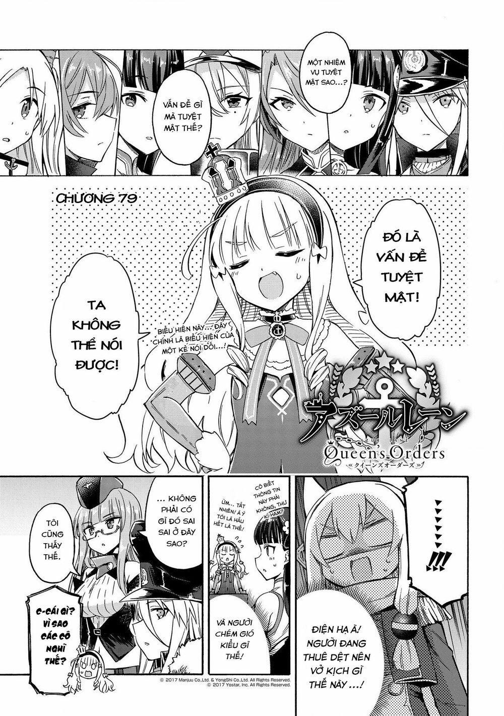 Azur Lane: Queen Order 79 trang 0