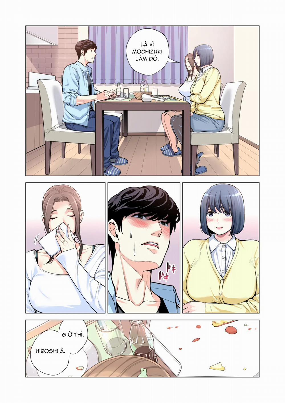 Bà chị có chồng ở tổ dân phố rất gợi tình 3: Bữa ăn của người có chồng Oneshot trang 44