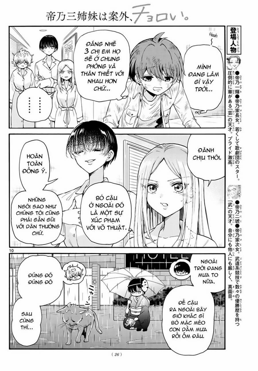 Ba Chị Em Nhà Mikadono Dễ Đối Phó Thật Đấy 12 trang 10