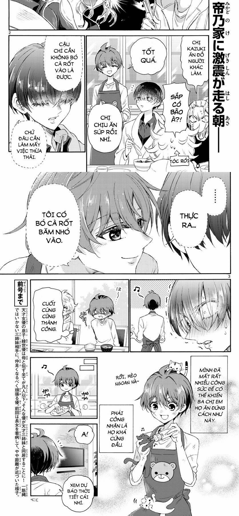 Ba Chị Em Nhà Mikadono Dễ Đối Phó Thật Đấy 6 trang 3