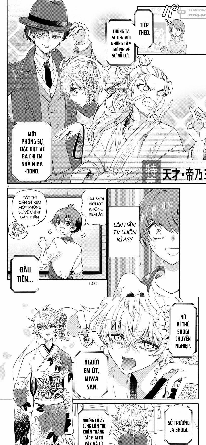 Ba Chị Em Nhà Mikadono Dễ Đối Phó Thật Đấy 6 trang 4