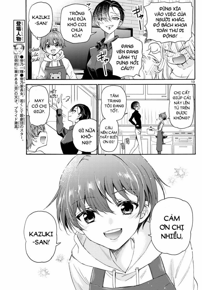 Ba Chị Em Nhà Mikadono Dễ Đối Phó Thật Đấy 7 trang 13