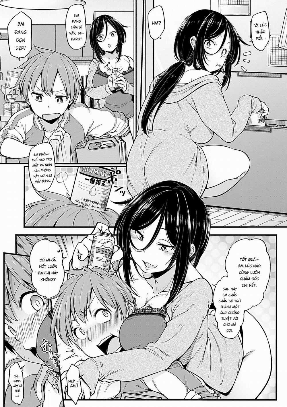 Bà chị nát rượu Oneshot trang 4