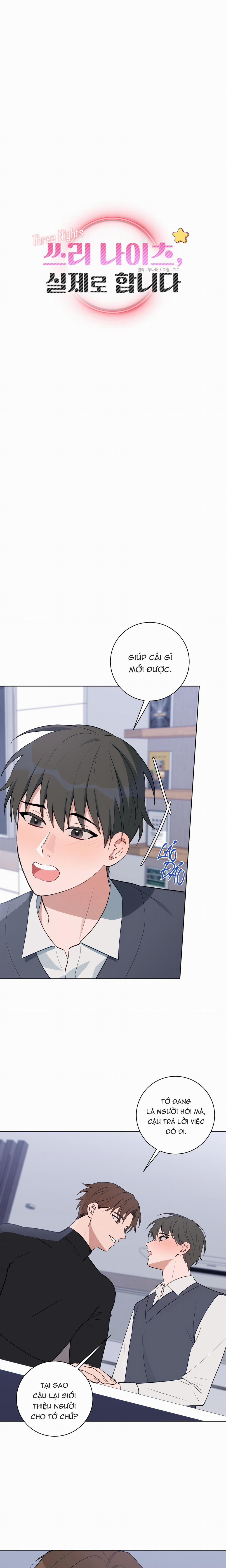 Ba Đêm, Là Thật Đó 4 trang 1