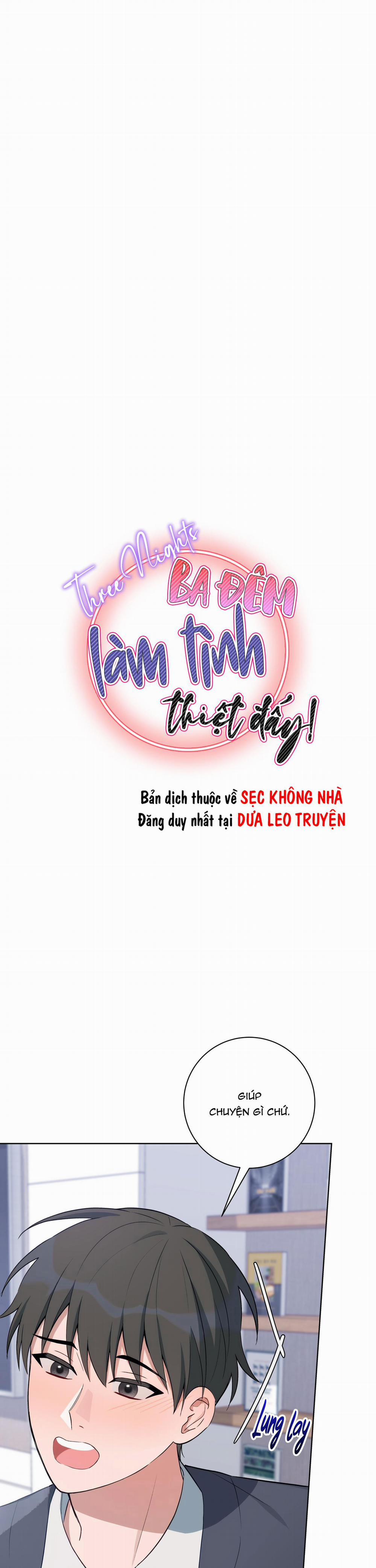 Ba Đêm Làm Tình Thiệt Đấy 4 trang 1