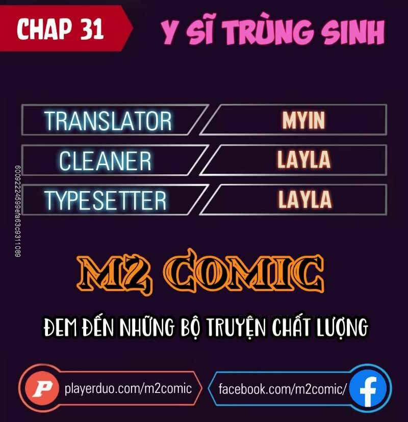 Bác Sĩ Trùng Sinh Về Murim 31 trang 1