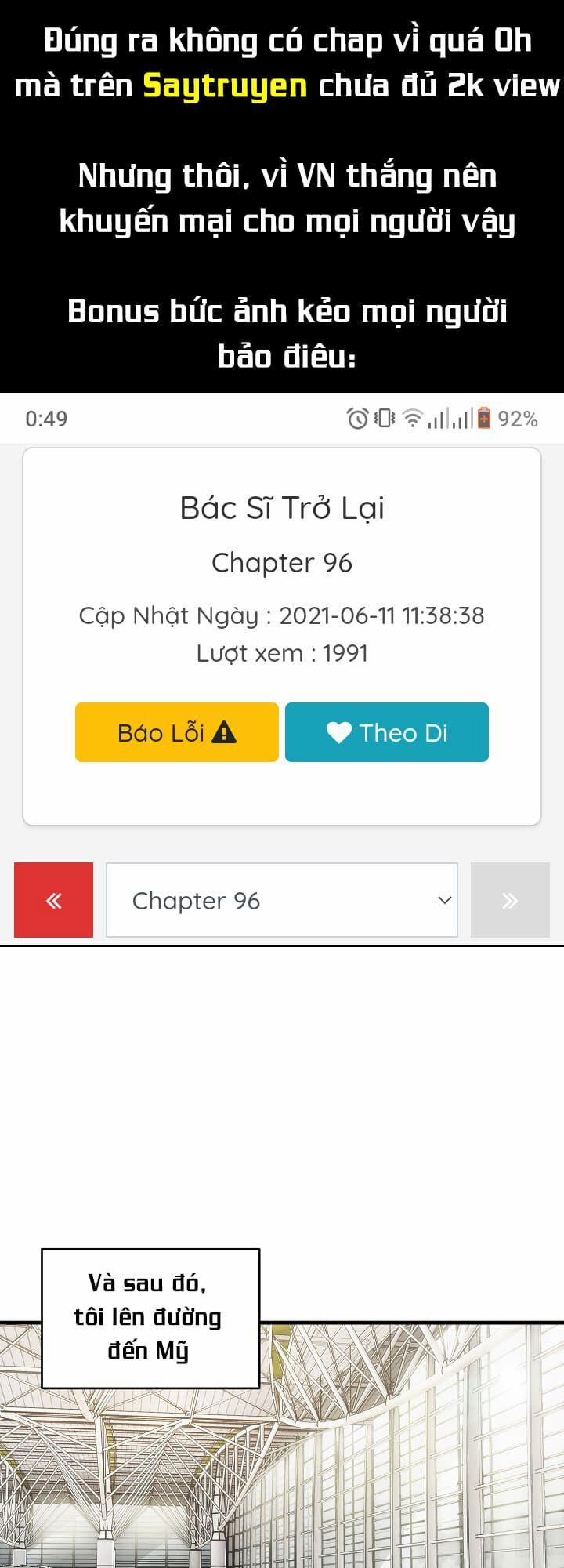 Bác Sĩ Trùng Sinh 97 trang 1