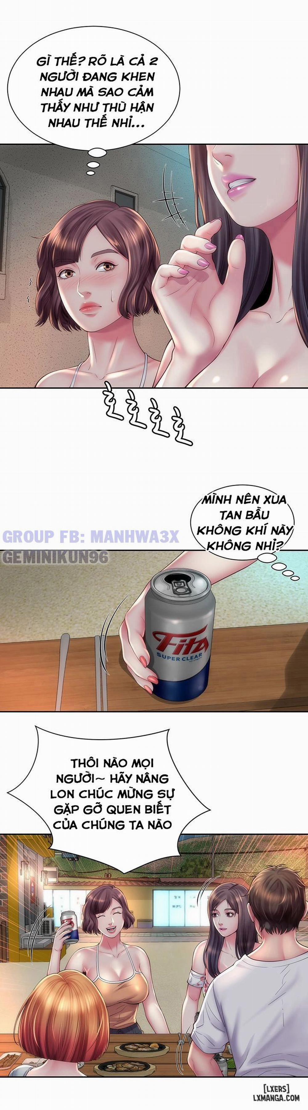 Bãi biển sung sướng 16 trang 17