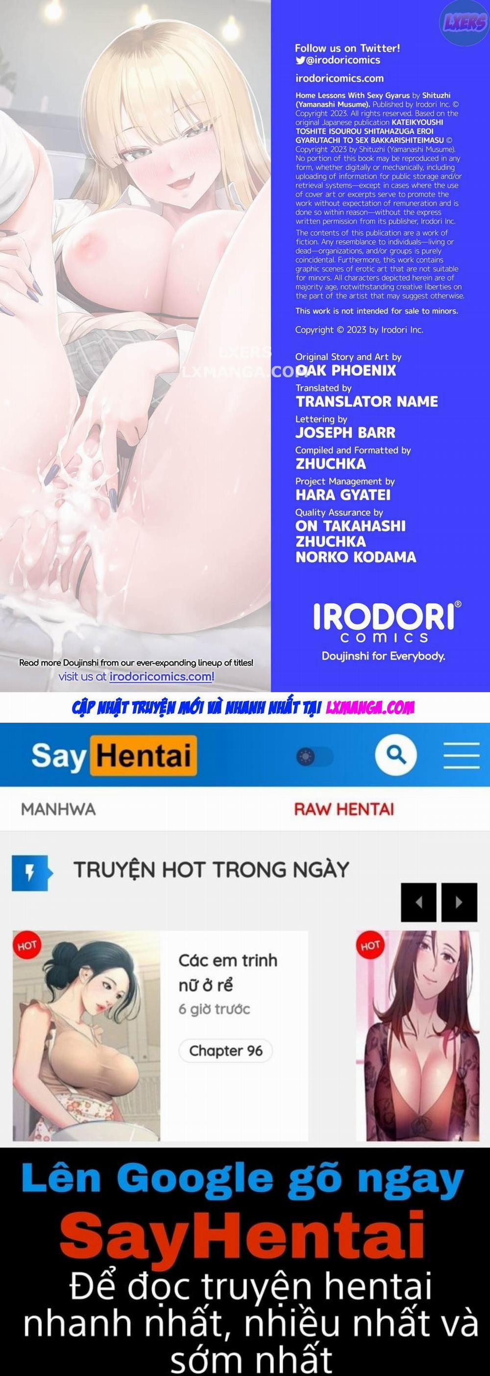 Bài Học Tại Gia Với Mấy Em Gyaru Quyến Rũ 1 trang 38