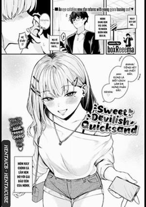 Bìa truyện Bãi lầy Quỷ dữ Ngọt ngào, Sweet Devilish Quicksand