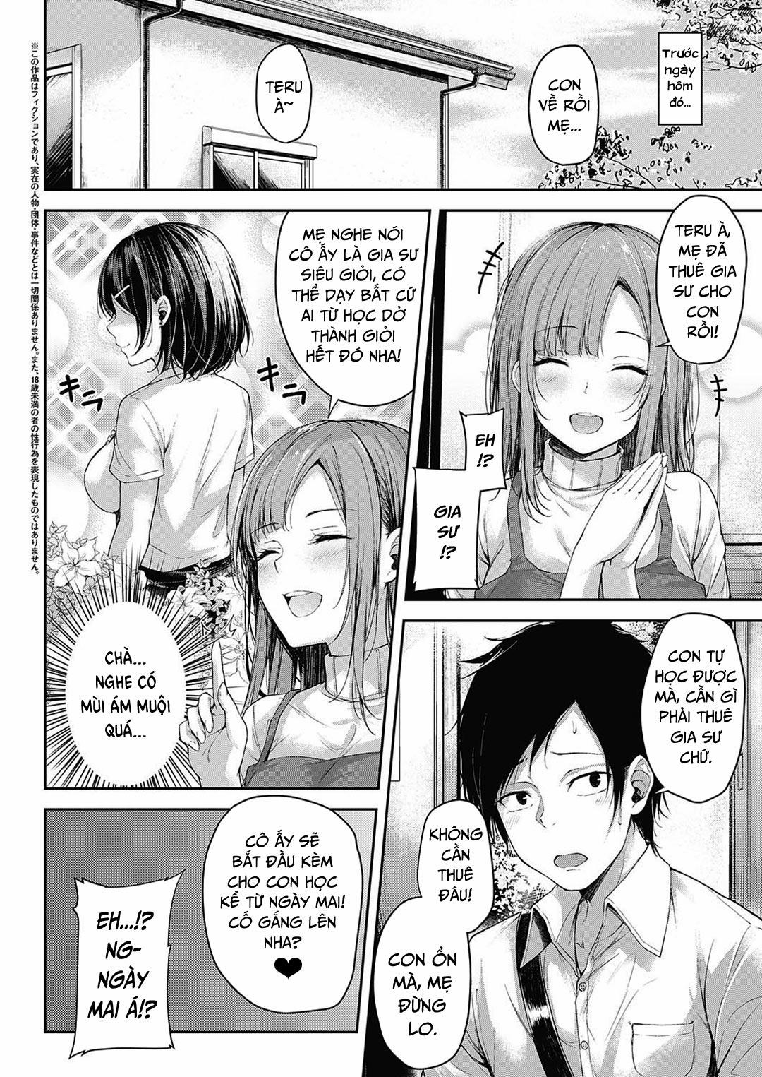 Bài test tập trung của chị gia sư xinh đẹp Oneshot trang 2