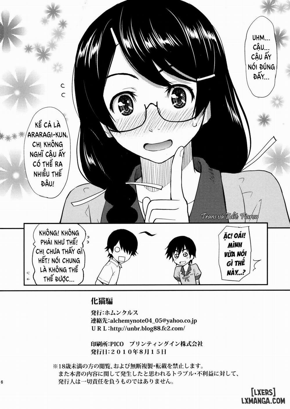 Bakenekogatari Oneshot trang 25