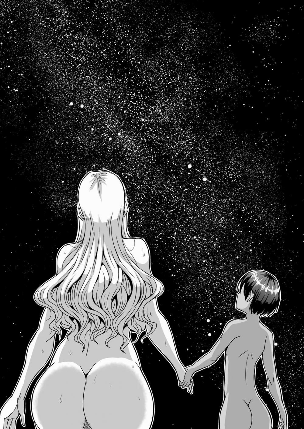 Bakunyuu Hitozuma Kinpatsu Gaikokujin Jokyoushi ga Mura no Inshuu de Kasshoku Shota no Fudeoroshi o Suru Hanashi Oneshot trang 42