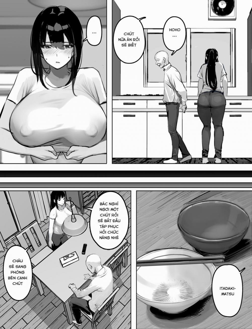 Bakunyuu Home Helper no Ecchi na Houmon Kaigo Oneshot trang 14