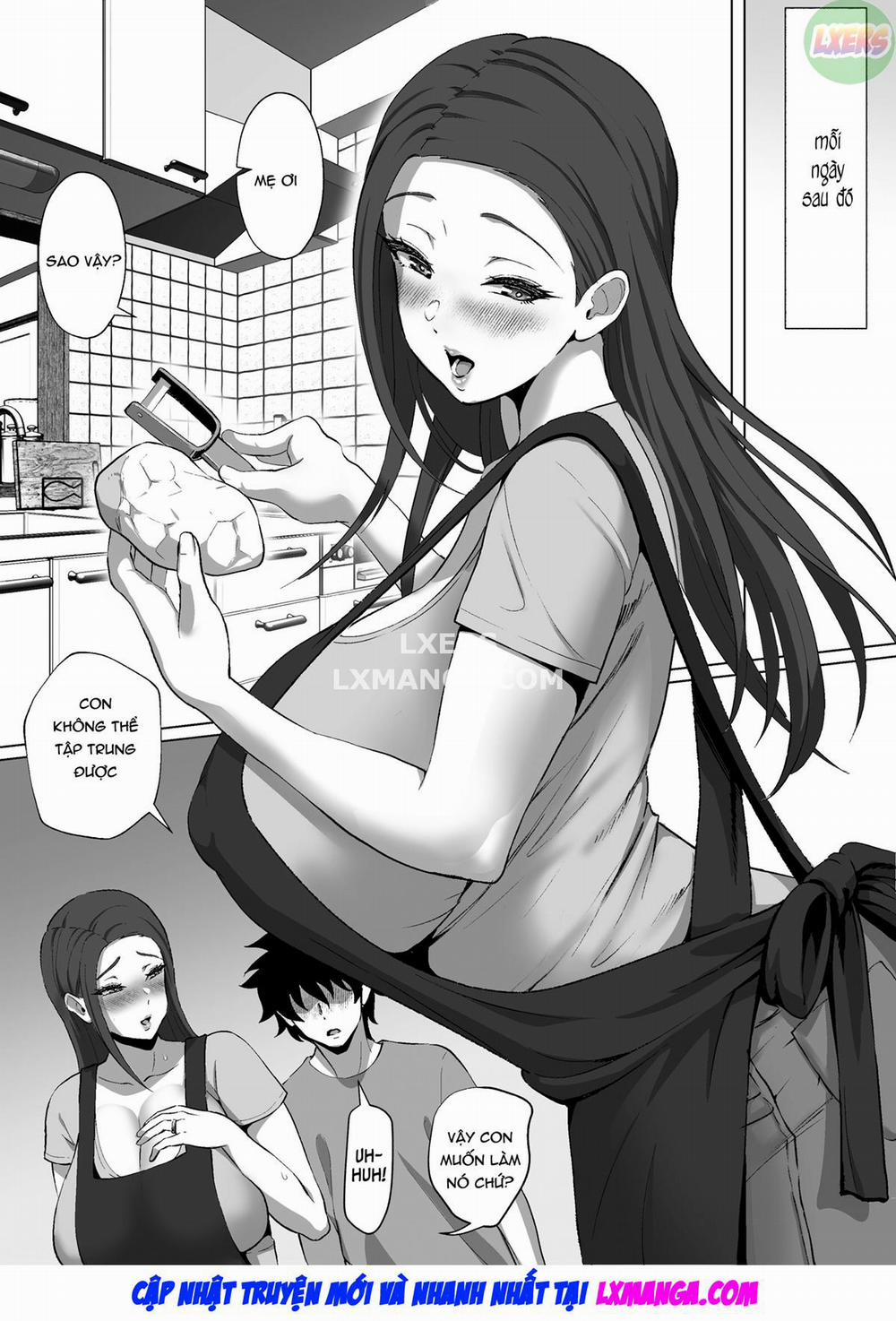 Bakunyuu Mama wa Zetsurin Gimusuko wo Benkyou ni Shuuchuu Suru tame Karada de Sukiri Saseru Oneshot trang 41