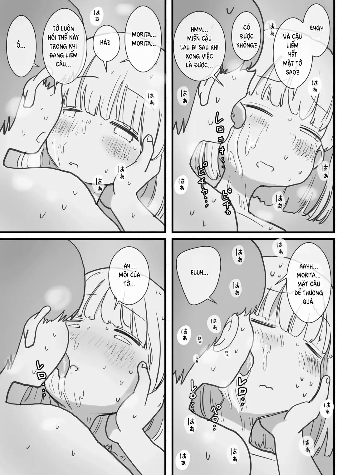 Bạn cùng lớp Morita cho phép tôi tự do sử dụng cơ thể khi cô ấy ngủ Oneshot trang 22