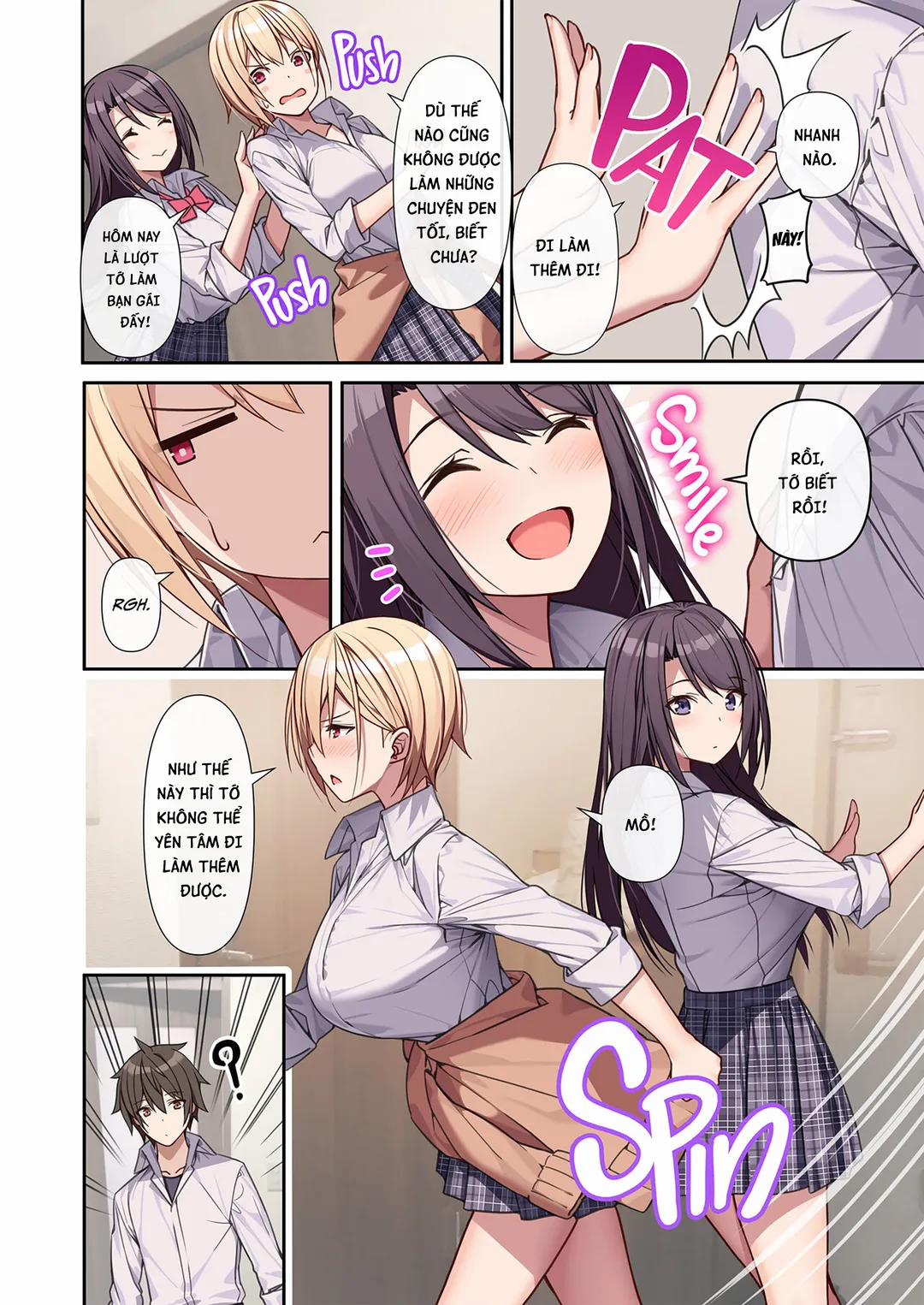 Bạn gái luân phiên – Mối tình tay ba Oneshot trang 11