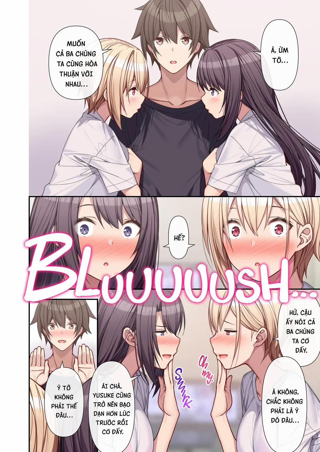 Bạn gái luân phiên – Mối tình tay ba Oneshot trang 55