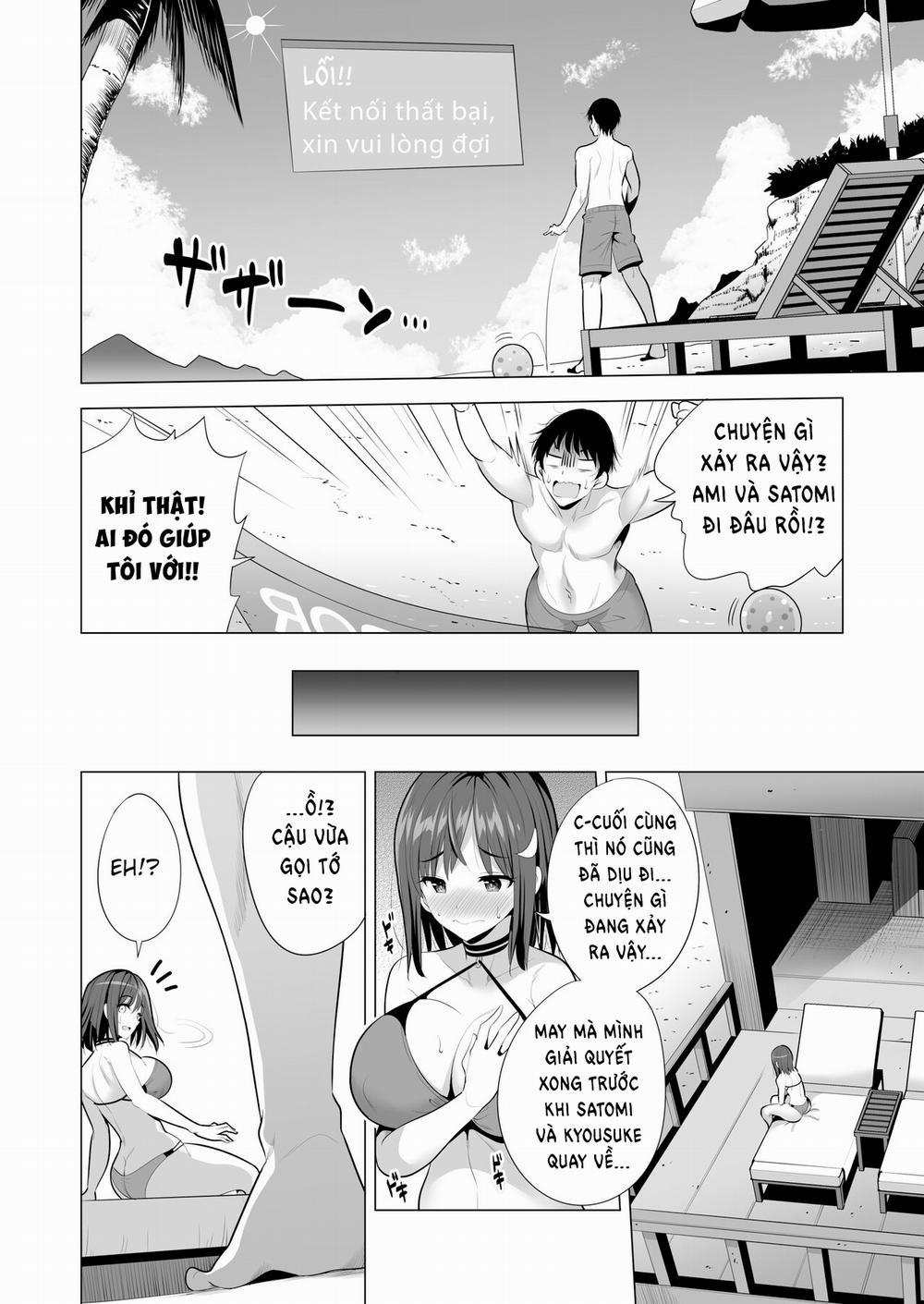 Bạn gái tôi bị mắc kệt trong động bàn tơ Oneshot trang 29