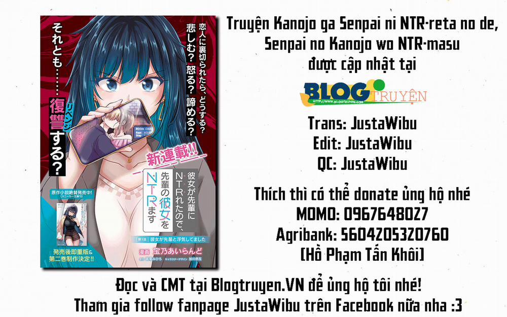 Bạn Gái Tôi Bị Ntr Bởi Senpai Của Tôi, Nên Tôi Ntr Bạn Gái Của Tên Senpai Ấy 1.3 trang 17