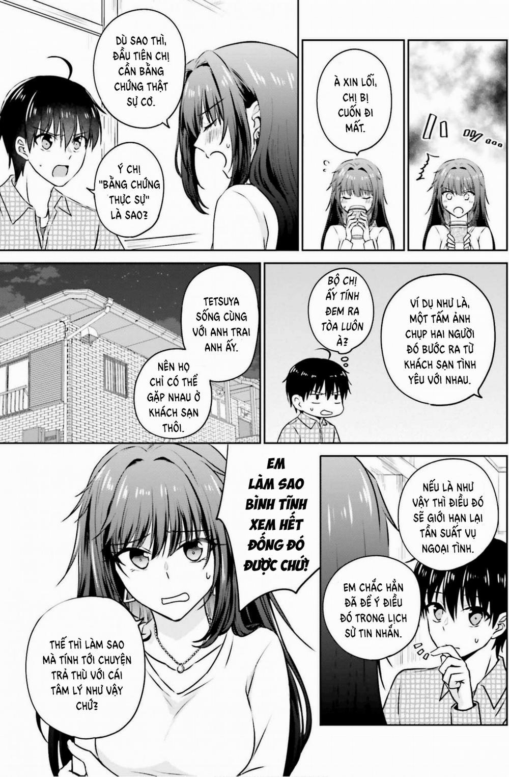 Bạn Gái Tôi Bị Ntr Bởi Senpai Của Tôi, Nên Tôi Ntr Bạn Gái Của Tên Senpai Ấy 1.3 trang 9