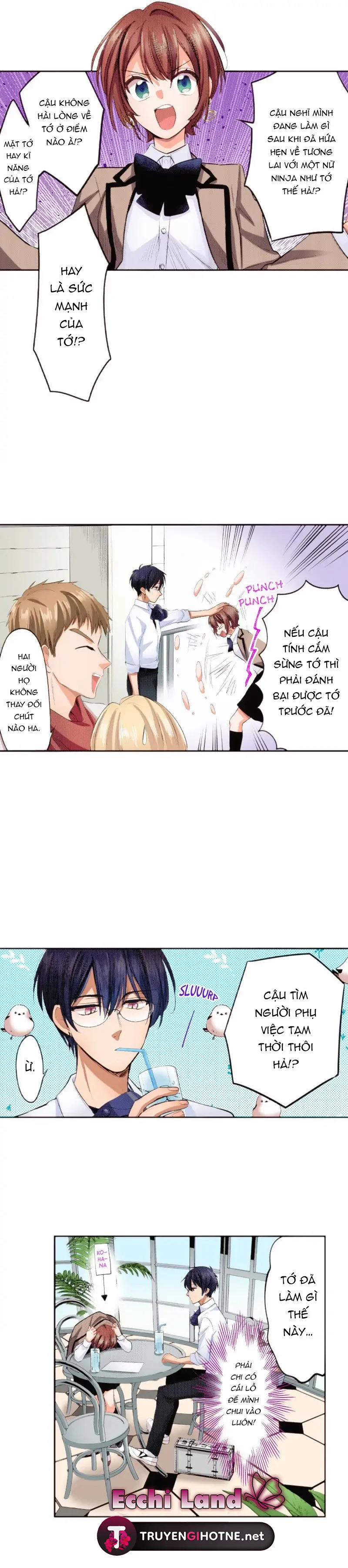 Bản Màu ~ Nàng Ninja Muốn Tận Tâm Cống Hiến 99.1 trang 5