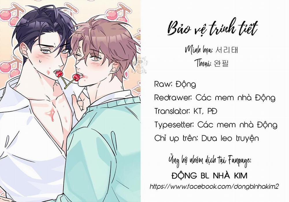 Bảo Vệ Trinh Tiết 3 trang 1