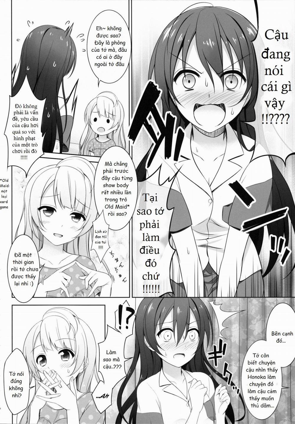 Batsu Game wa Solo Sex (Love Live!) Oneshot trang 9