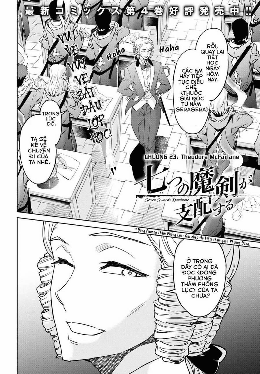 Bảy Thanh Kiếm Thống Trị Thế Giới 23 trang 2