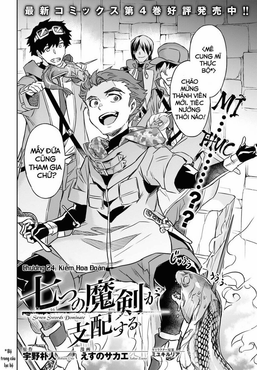 Bảy Thanh Kiếm Thống Trị Thế Giới 24 trang 2