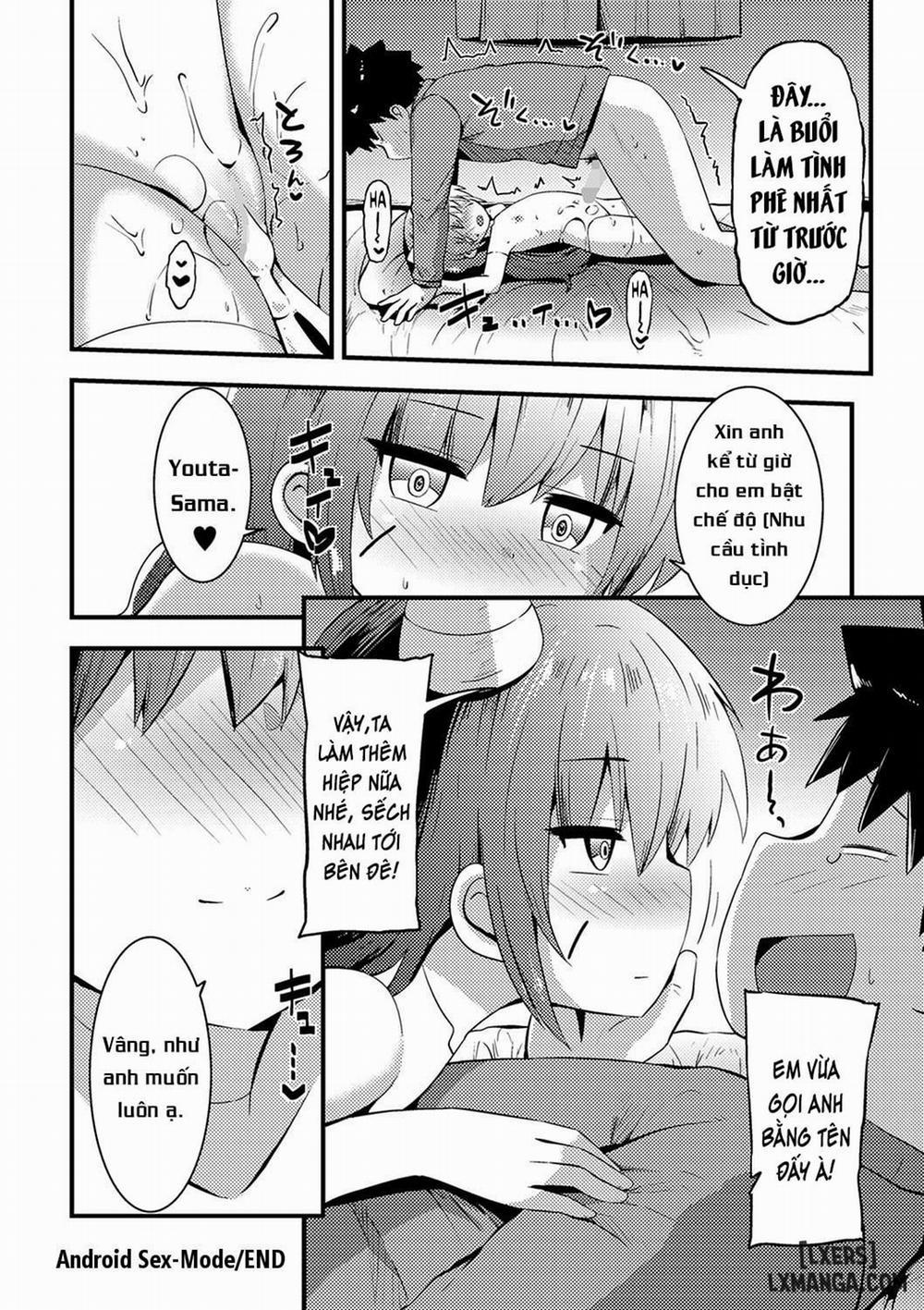 \Bé Android dâm đãng Oneshot trang 19