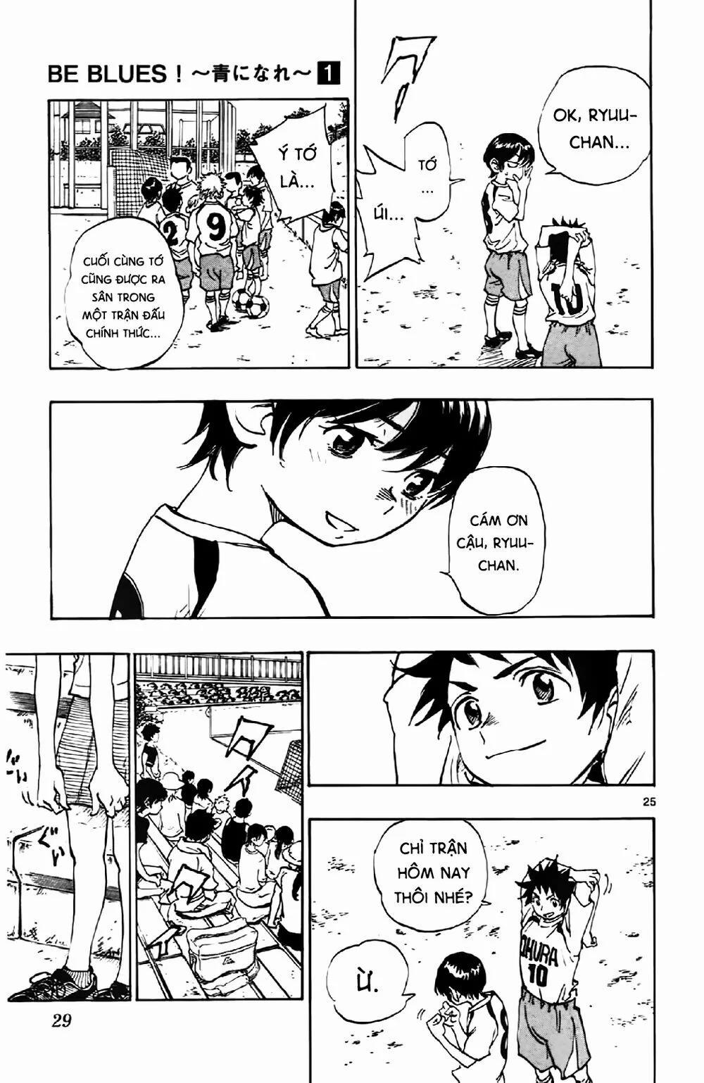 Be Blues! – Ao Ni Nare 1 trang 28