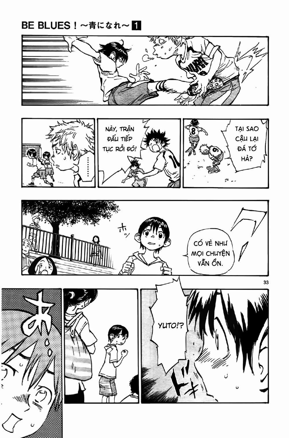 Be Blues! – Ao Ni Nare 1 trang 36